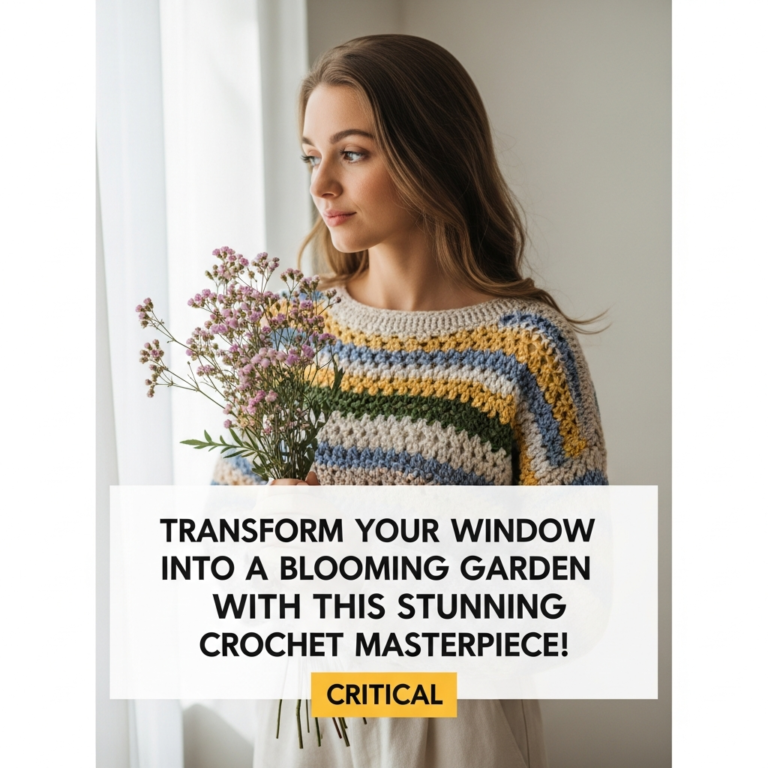 Handmade Crochet Floral Curtain Pattern | DIY Lace Rose Valance | Cottagecore Home Decor